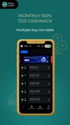 Mega Poker android App screenshot 1